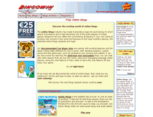 Tablet Screenshot of bingowin.net